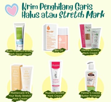 Krim untuk Stretch Mark