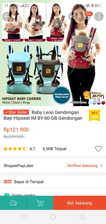gendongan