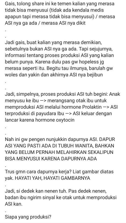 belajar tentang ASI