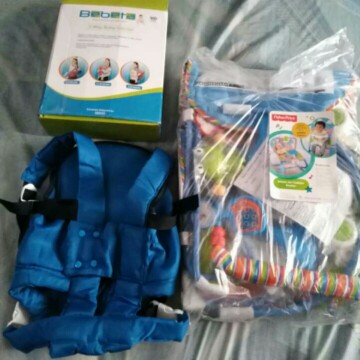 Selling(Rocking Chair and Baby Carrier)