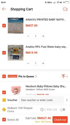 Mak Tak Berpengalaman Shopping