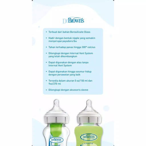Preloved Botol Susu Dr. Browns 150 Ml