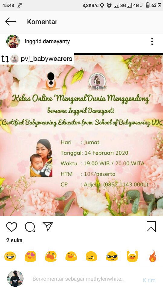 KELAA MENGGENDONG ONLINE 14FEB20