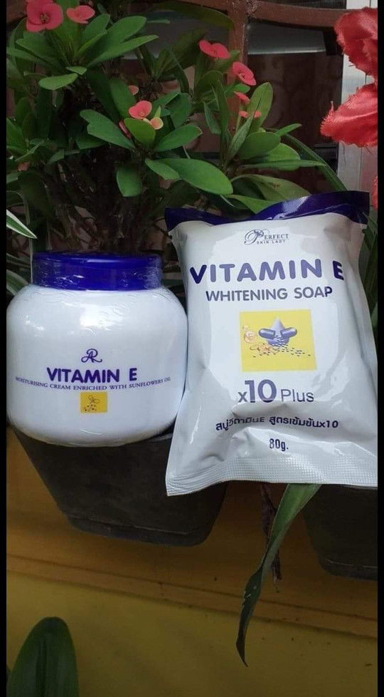 VITAMIN E CREAM AND SOAP