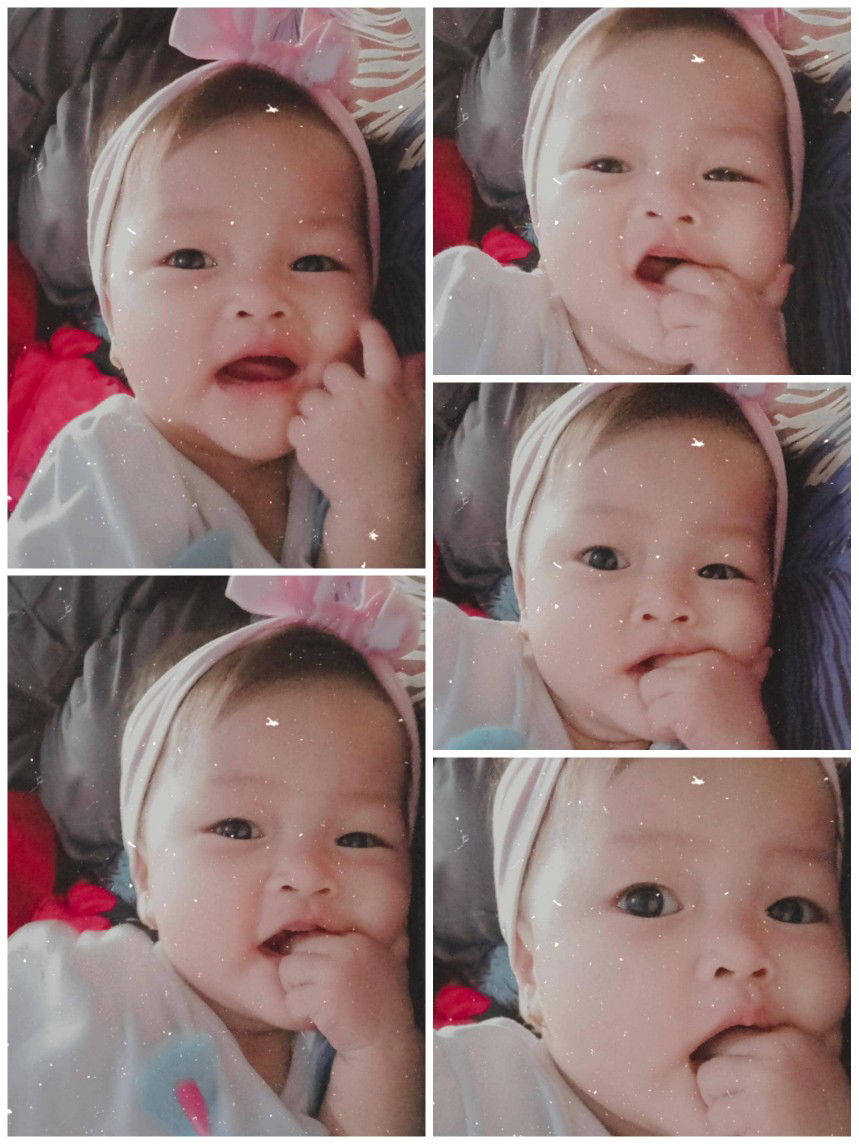 Duduk dan belum tumbuh gigi