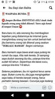 HATI HATI !!