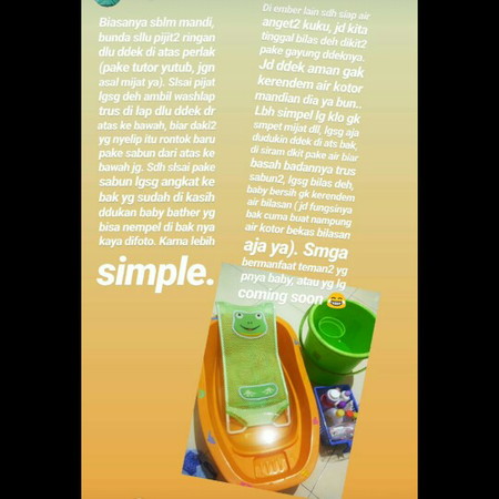 tips mandiin baby yg bersih