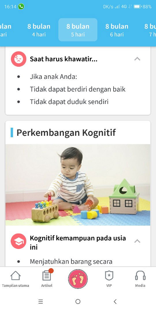 Kapan bayi bisa berdiri?