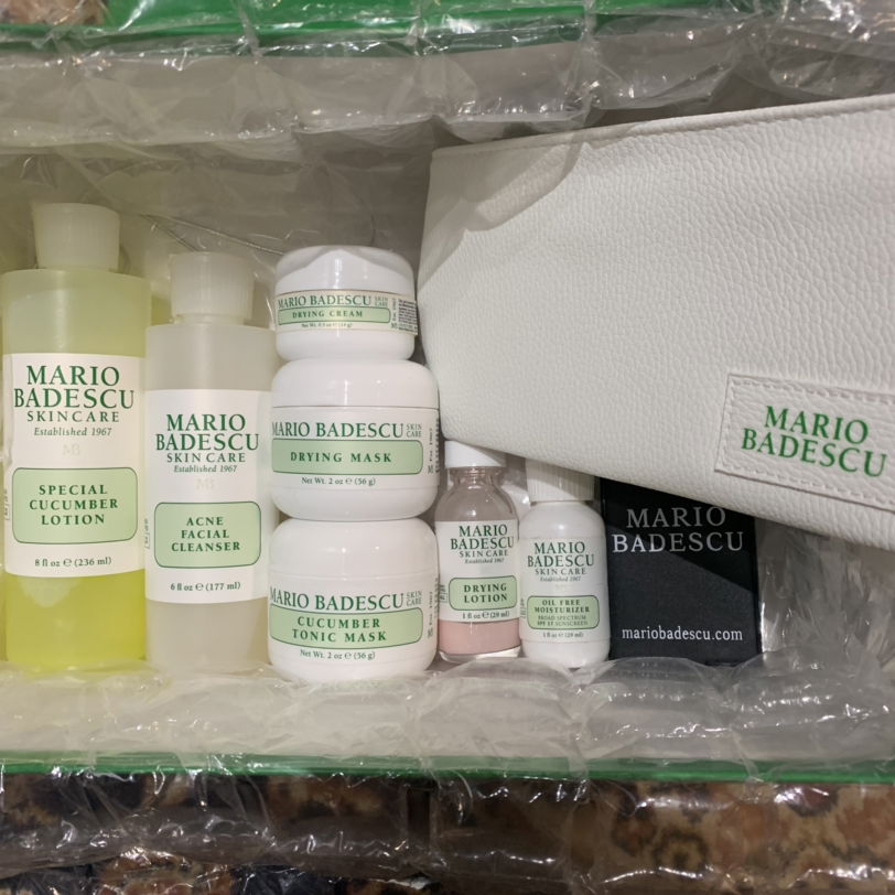USED Mario Badescu Skincare set