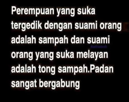 Tepok Sebelah Tgn Tak Menjadi...