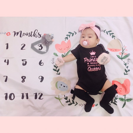 My baby 3 months old today.