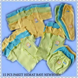 PAKET HEMAT 15PC BABY NEWBORN