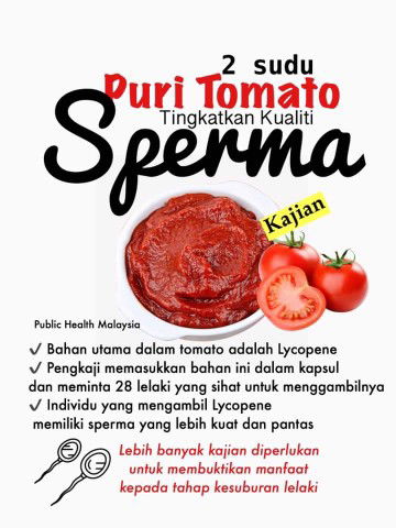 Makanan Untuk Tingkatan Kualiti SPERMA