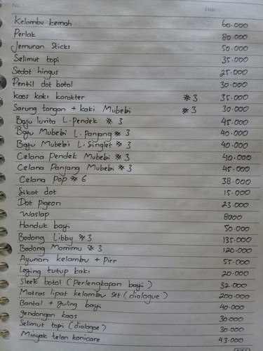 persiapan lahiran