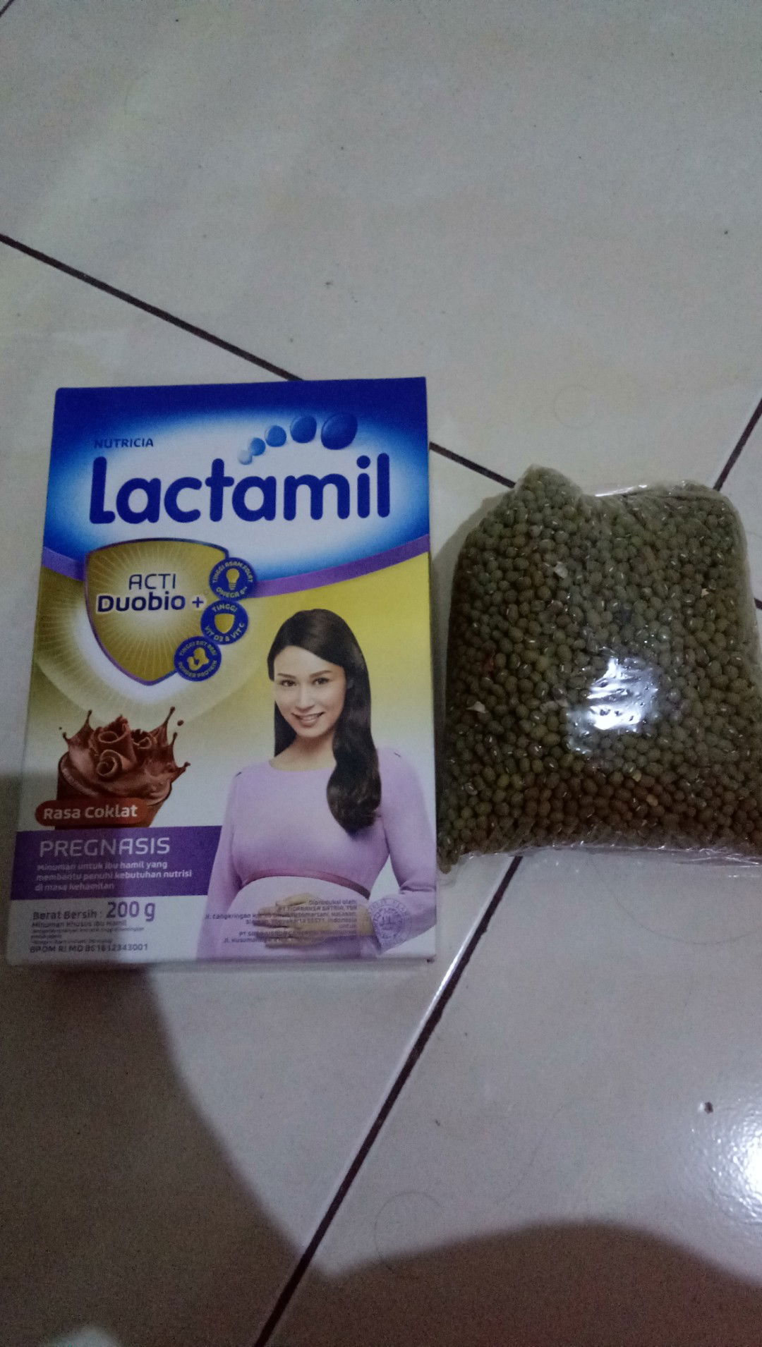 Hibah susu bumil & kacang hijau