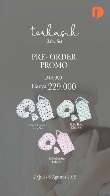 Pre-order baby set menyusui