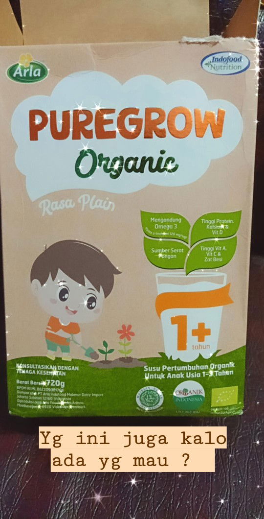 susu puregrow organic