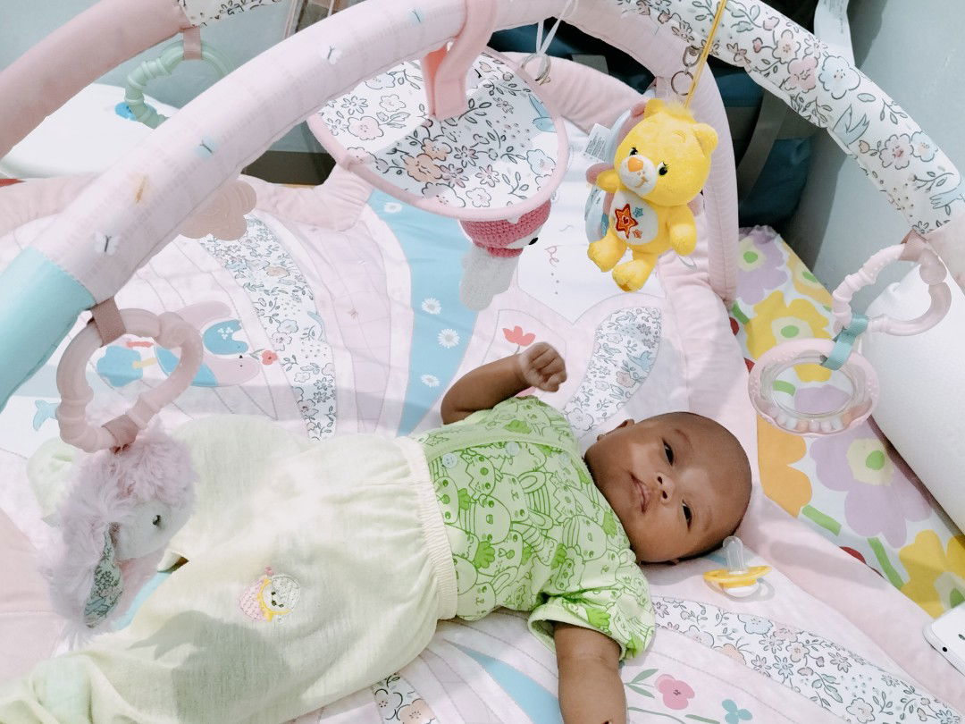 Bunda Bunda sharing pertumbuhan bayi 2 Bulan.....