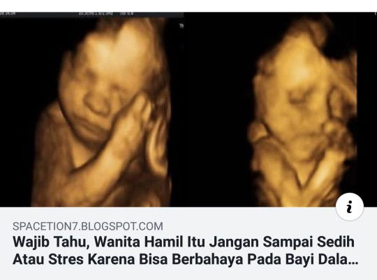 bumil nggak boleh sedih