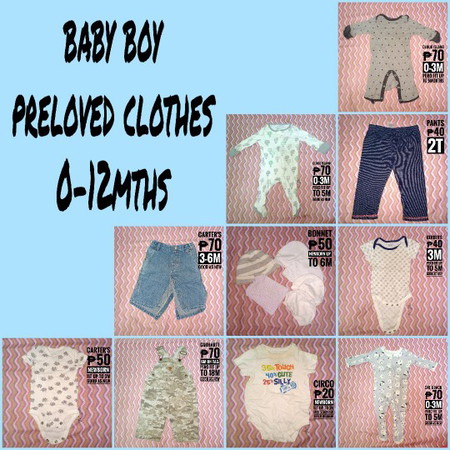 0-12months baby boy preloved ?