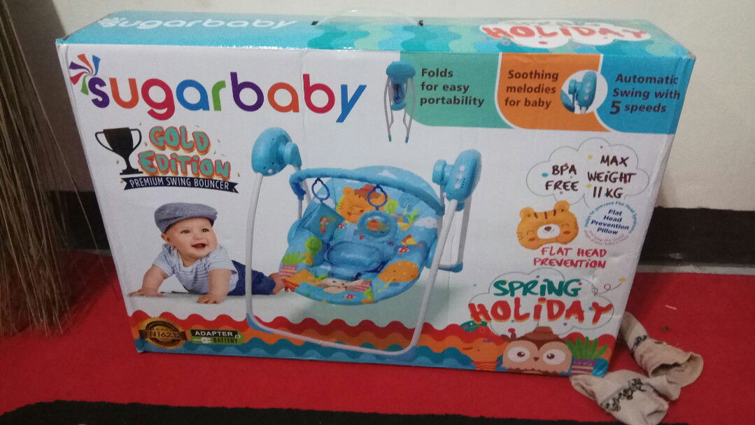 maaf ikut jual bouncer baby  baru