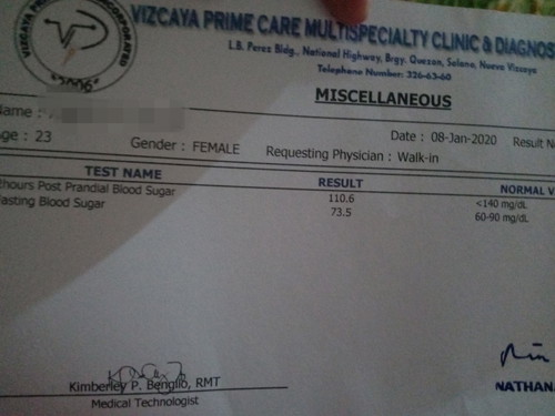 OGTT Result