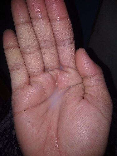 kluar cairan