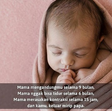 Baby mirip papa? wkwk