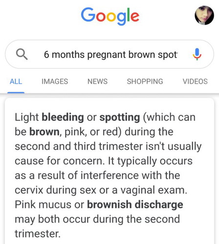 Brown Spotting