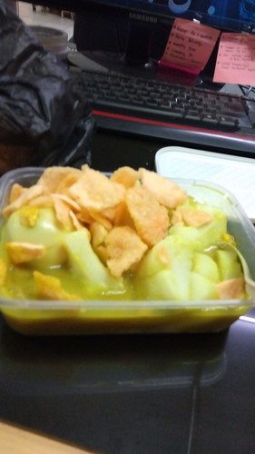 Kupat sayur (santan)