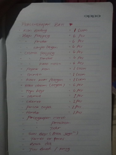 perlengkapn bayi