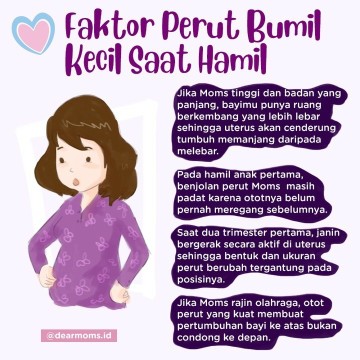 penyebab perut kecil