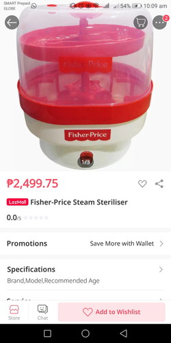 Fisher Sterilizer