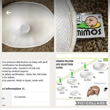 Flat head and Mimos Pillow