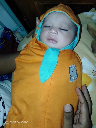 adek umur 8 hari