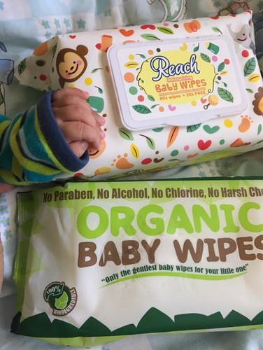 Baby wipes.