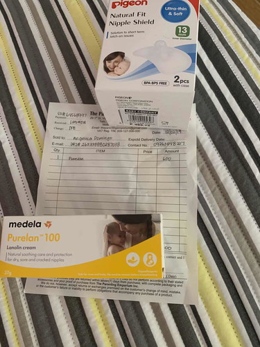 Selling Unused Madela Nipple cream & Pigeon Nipple Protector