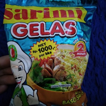 mie gelas