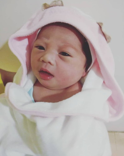 My baby is out!