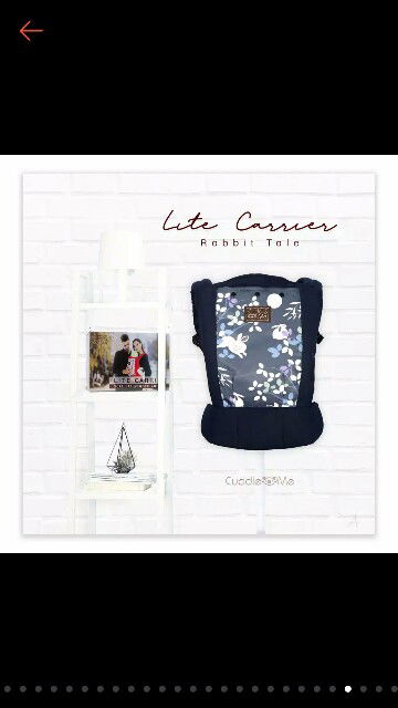 jual  cuddle me lite carrier