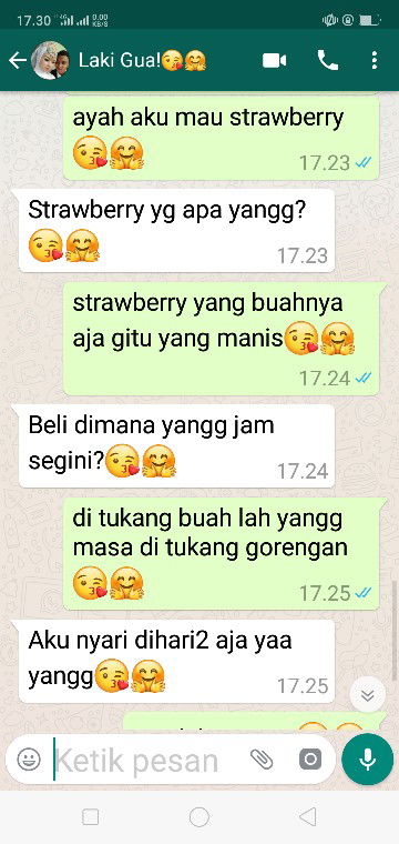 adakah yang suaminya kaya gini?