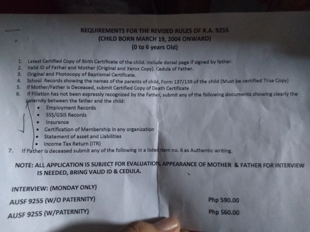 ADDING FATHER'S SURNAME (2months old baby)