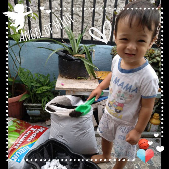 Anak mama jadi Superdad