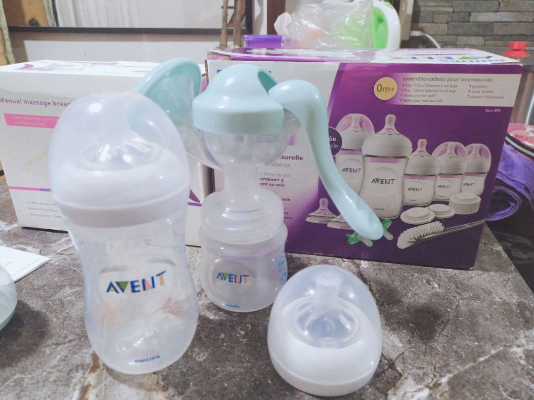 Breast pump compatible to Philips Avent bottles