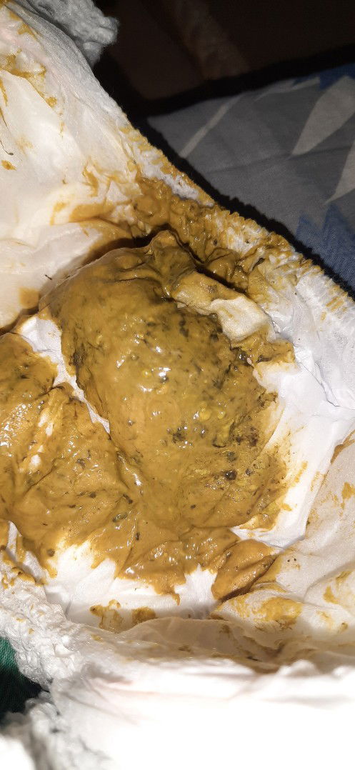 Pup ada bercak hitam