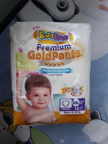 เบบี้เลิฟ goldpants ไซส์ xxl