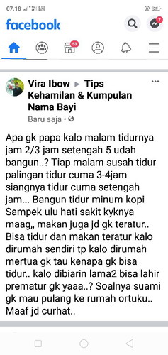 jarang tidur