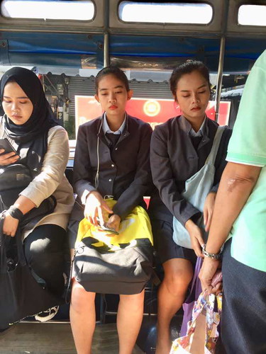 30+4 week ยังนั่งรถไปทำงาน