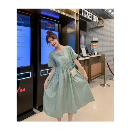 แฟชั่นเกาหลีโบว์หลวมกระโปรง
สีเขียวอ่อน