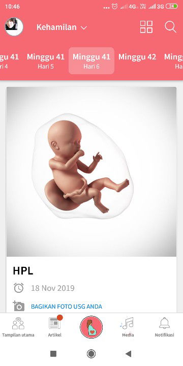 hpl sudah lewat jauh